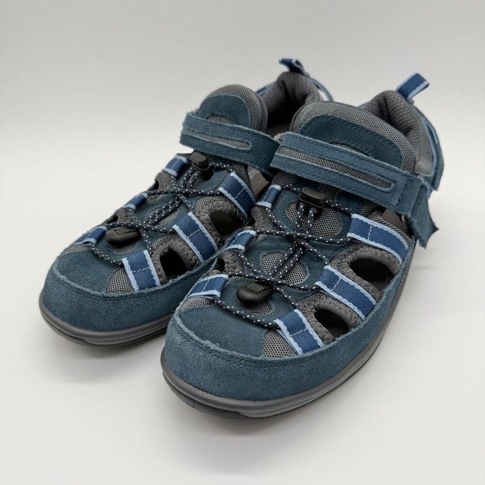 ORTHOFEET Naples #875 Blue Sandals Womens 9B Hiking Fishing Outdoor Closed Toe